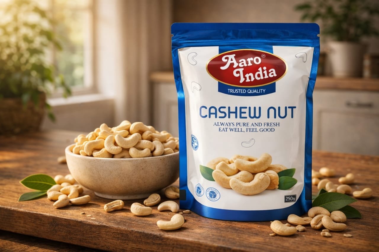 Aaro India Premium Cashew Nuts | Fresh Whole Kaju